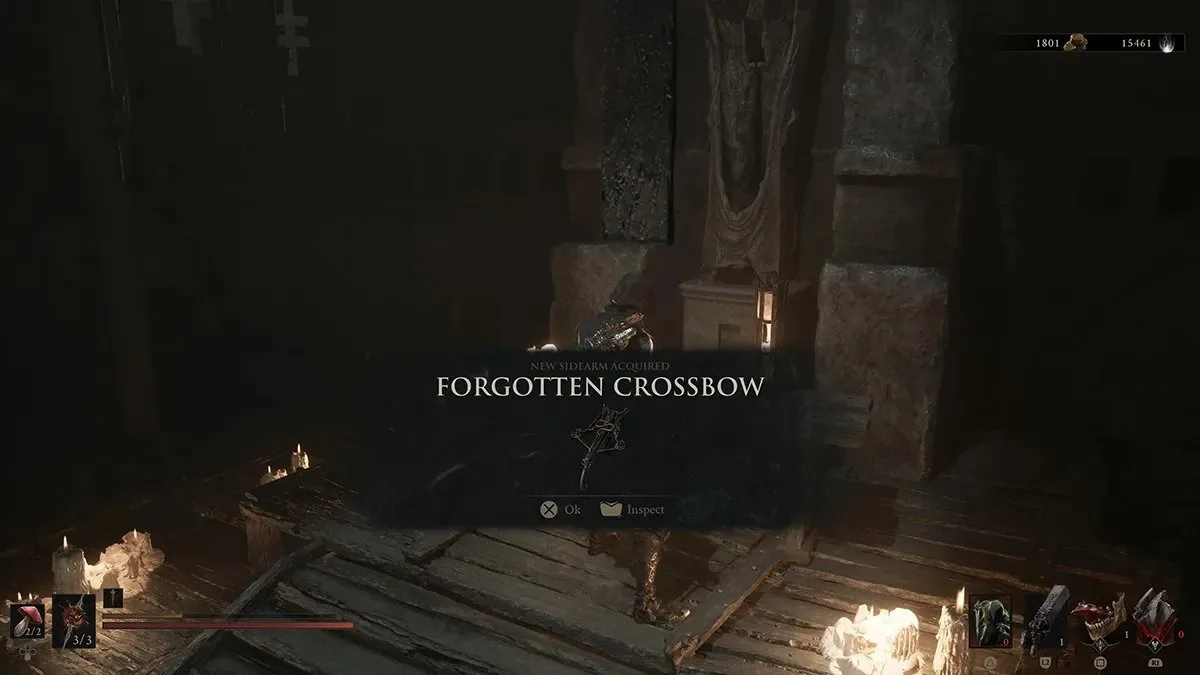 The Forgotten Crossbow, as seen in Mortal Shell 2.