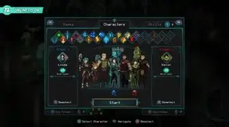 The family selection screen in Children of Morta
