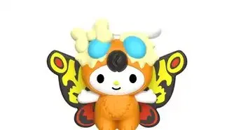 91272312007-melody-x-mothra-happy-meal-toy