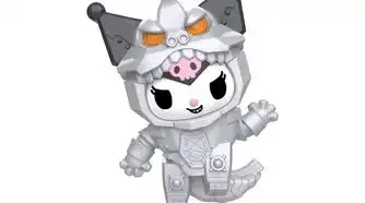 91272315007-kuromi-x-mechagodzilla-happy-meal-toy