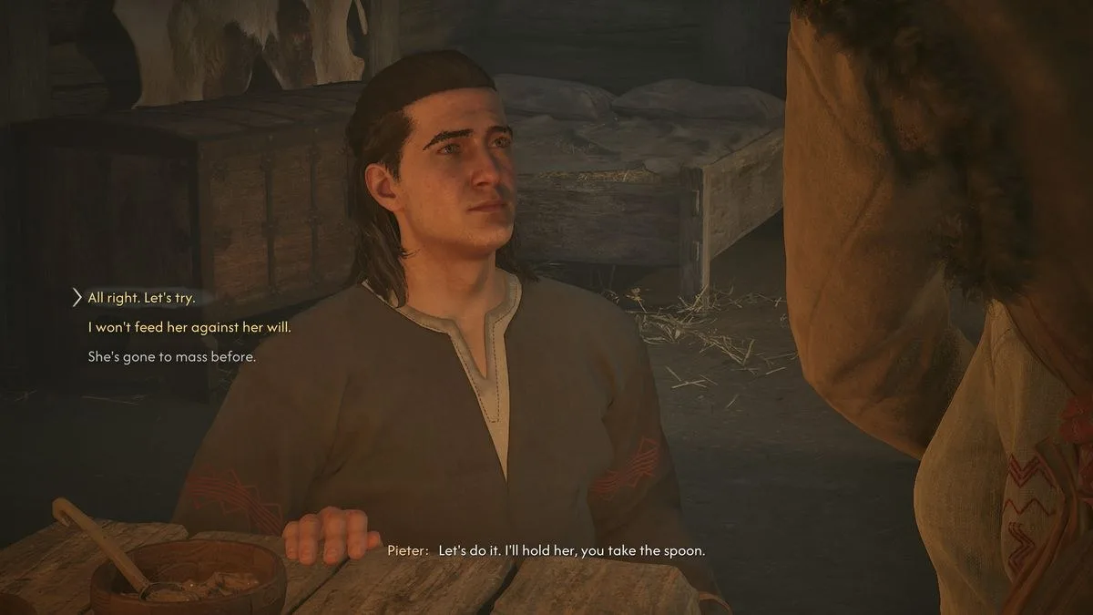 Blood of Dawnwalker Esme - Choosing to force feed