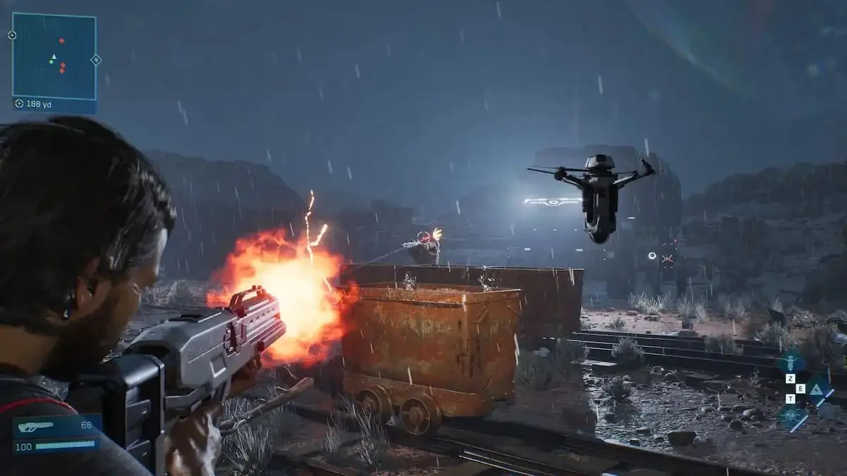 Mindseye drone combat screenshot