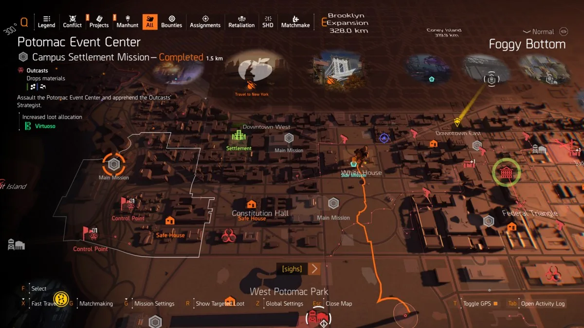The Division 2: Y8S3 Red Horizon Hafta 6 Manhunt Görevleri ve Çözümleri