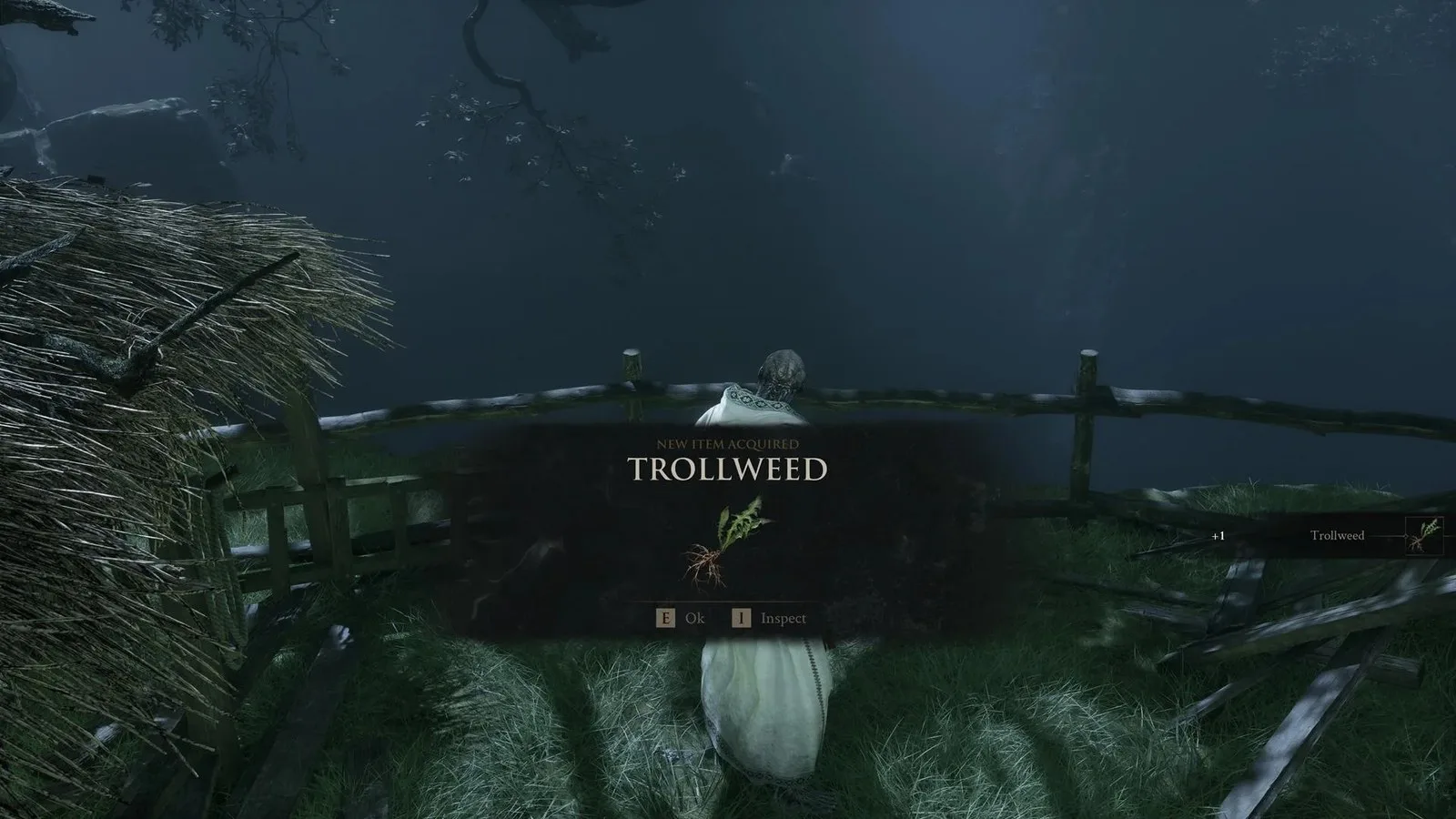 The first Trollweed in Mortal Shell 2, located very close to the starting area.