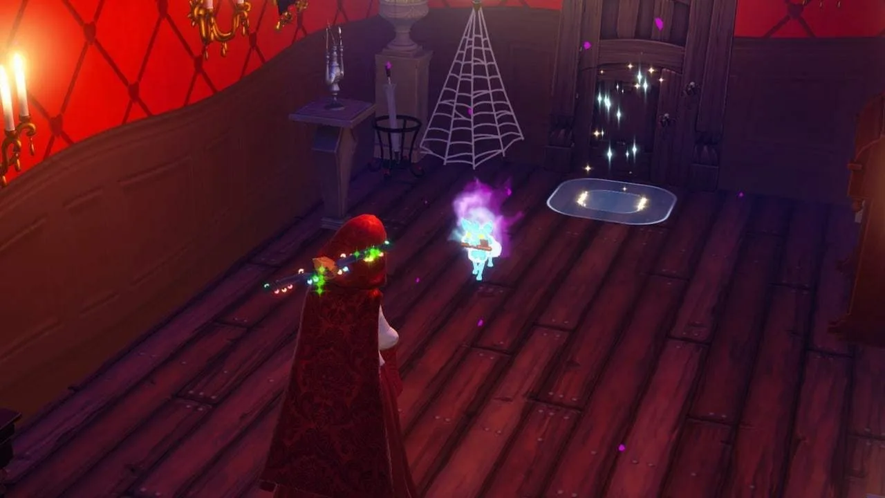 Ghost fix with key in disney dreamlight valley