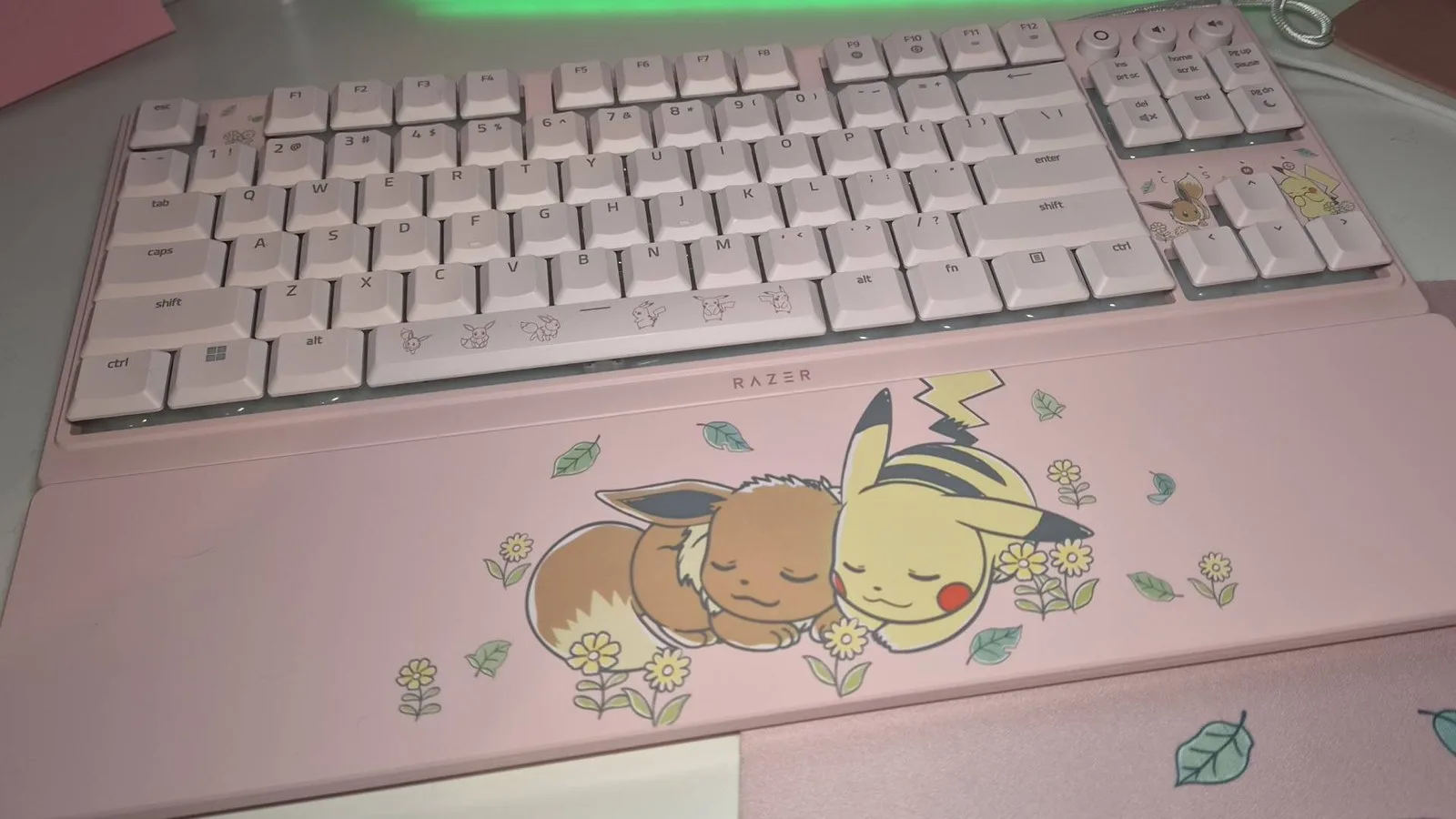 Photo of Razer's Pikachu & Eevee Collection.