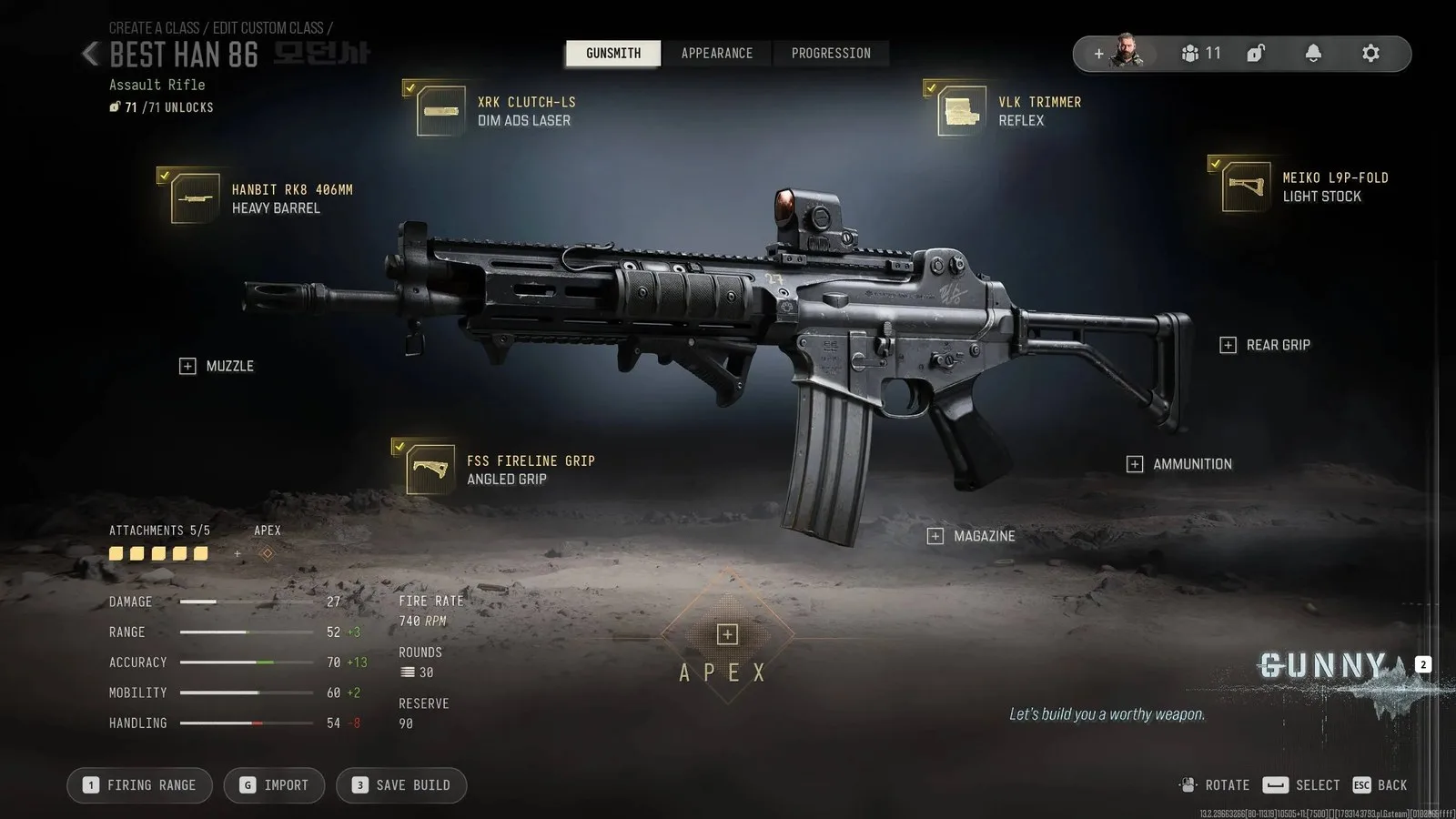 The best Han 86 build in Modern Warfare 4