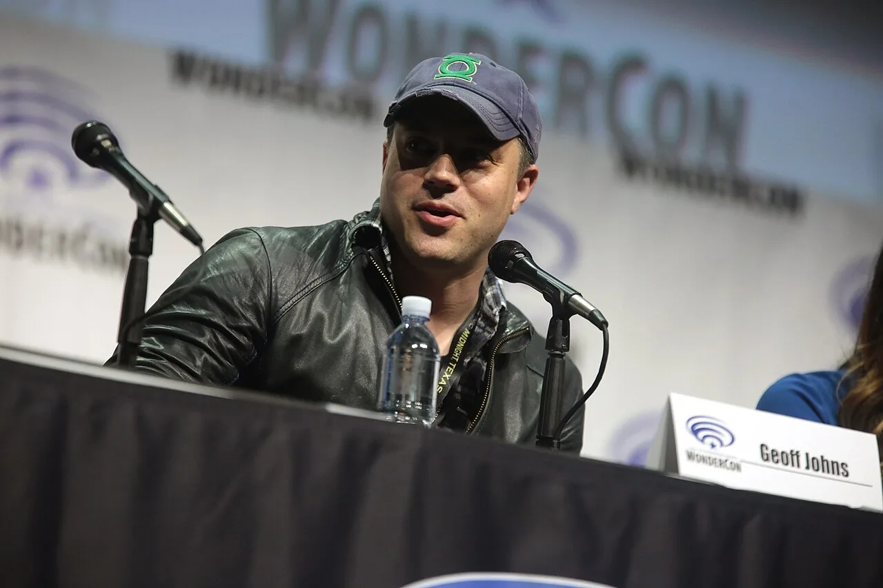 Writer and producer Geoff Johns was the co-founder and co-chairman of DC Films who oversaw the DC Extended Universe from 2015 until 2018[4]