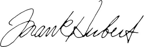 Frank Herbert signature