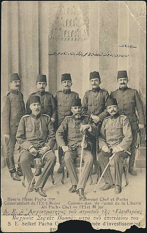 Hareket Ordusu komutanları (1 Temmuz 1909)