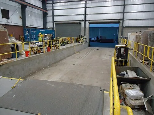 A warehouse in New Jersey, a U.S. East Coast epicenter for logistics and warehouse construction outside Philadelphia[1]
