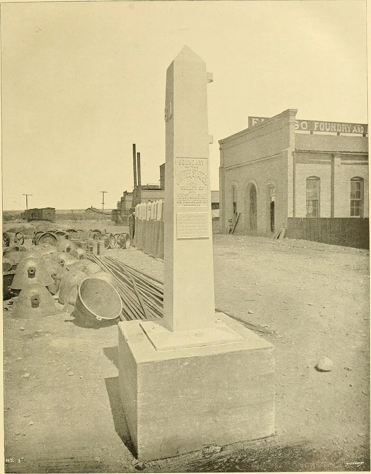 Report of the Boundary commission upon the survey and re-marking of the boundary between the United States and Mexico west of the Rio Grande, 1891-1896 (1898) (14579944767)