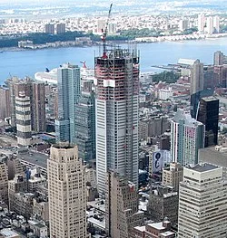 NYTimes Building under construction