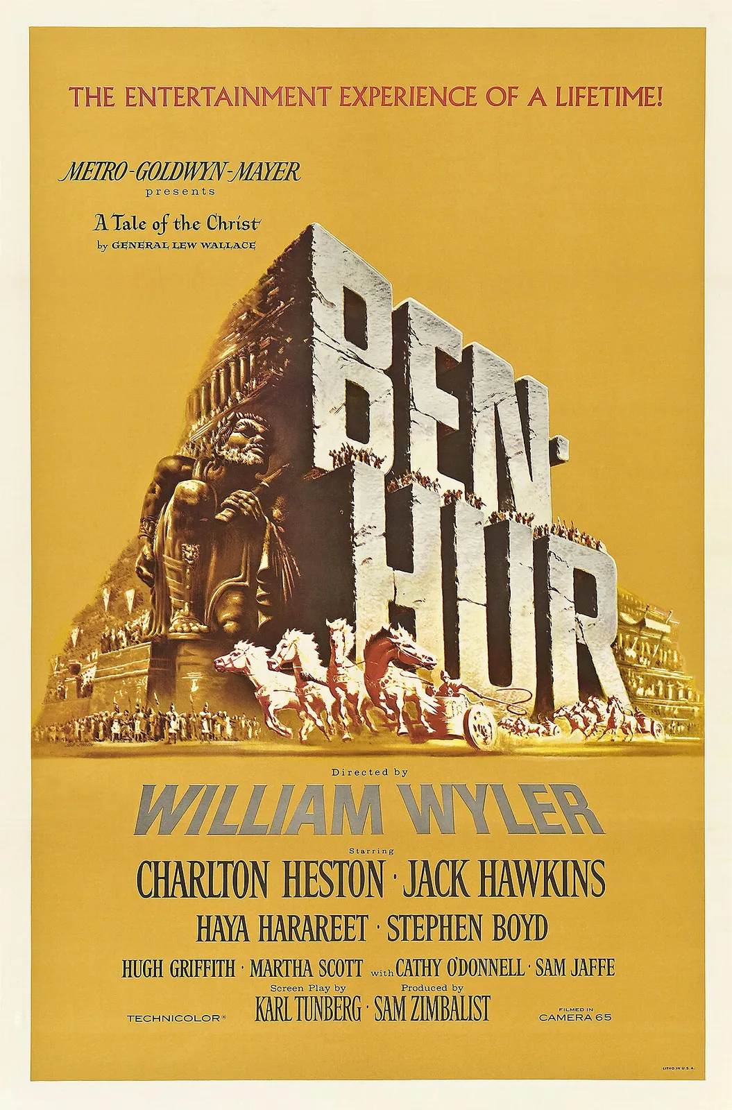 Ben-Hur (1959) is a remake of the 1925 silent film Ben-Hur: A Tale of the Christ