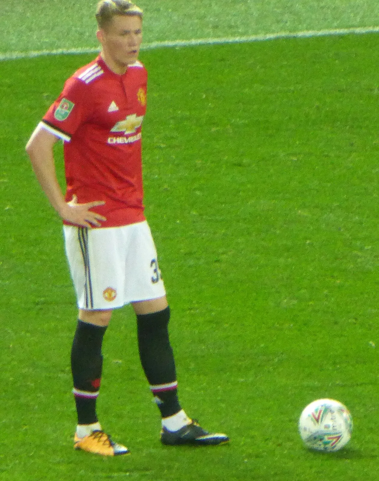 McTominay 2017'de Manchester United için oynuyor