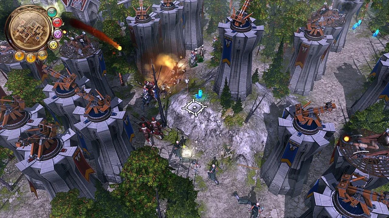 A screenshot from Defenders of Ardania