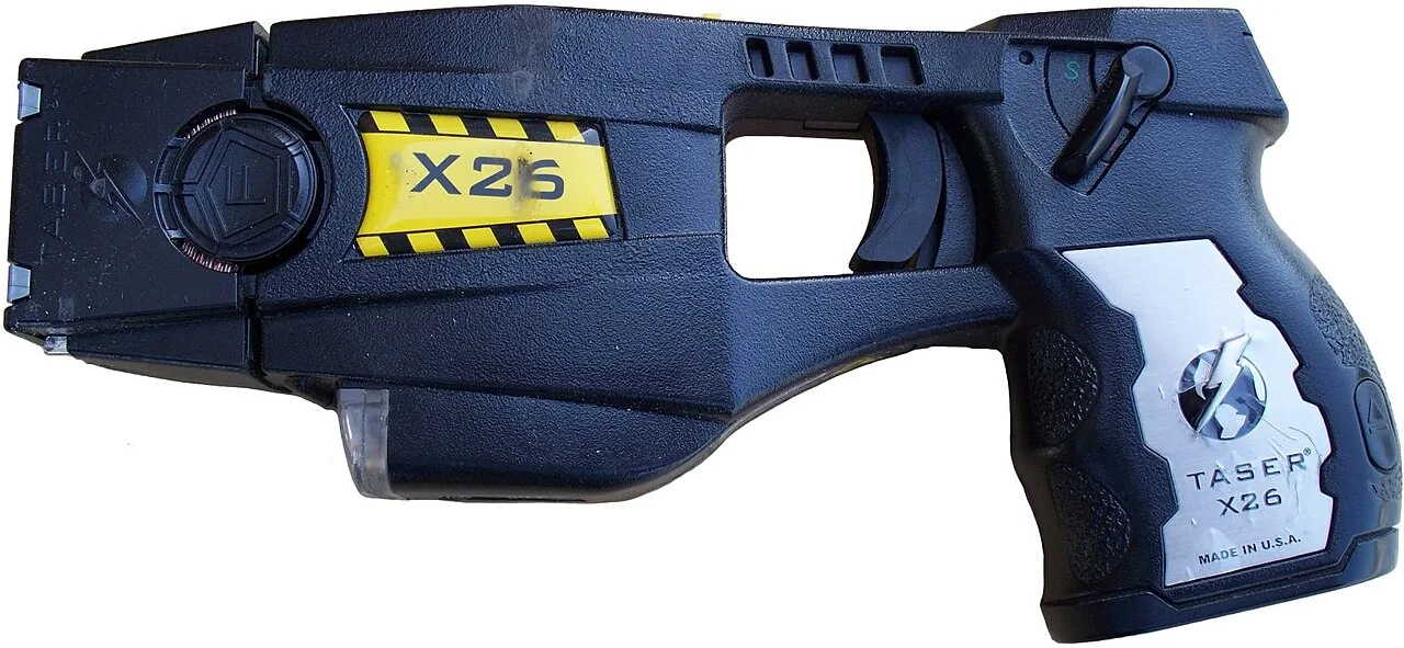 Police issue X26 TASER-white