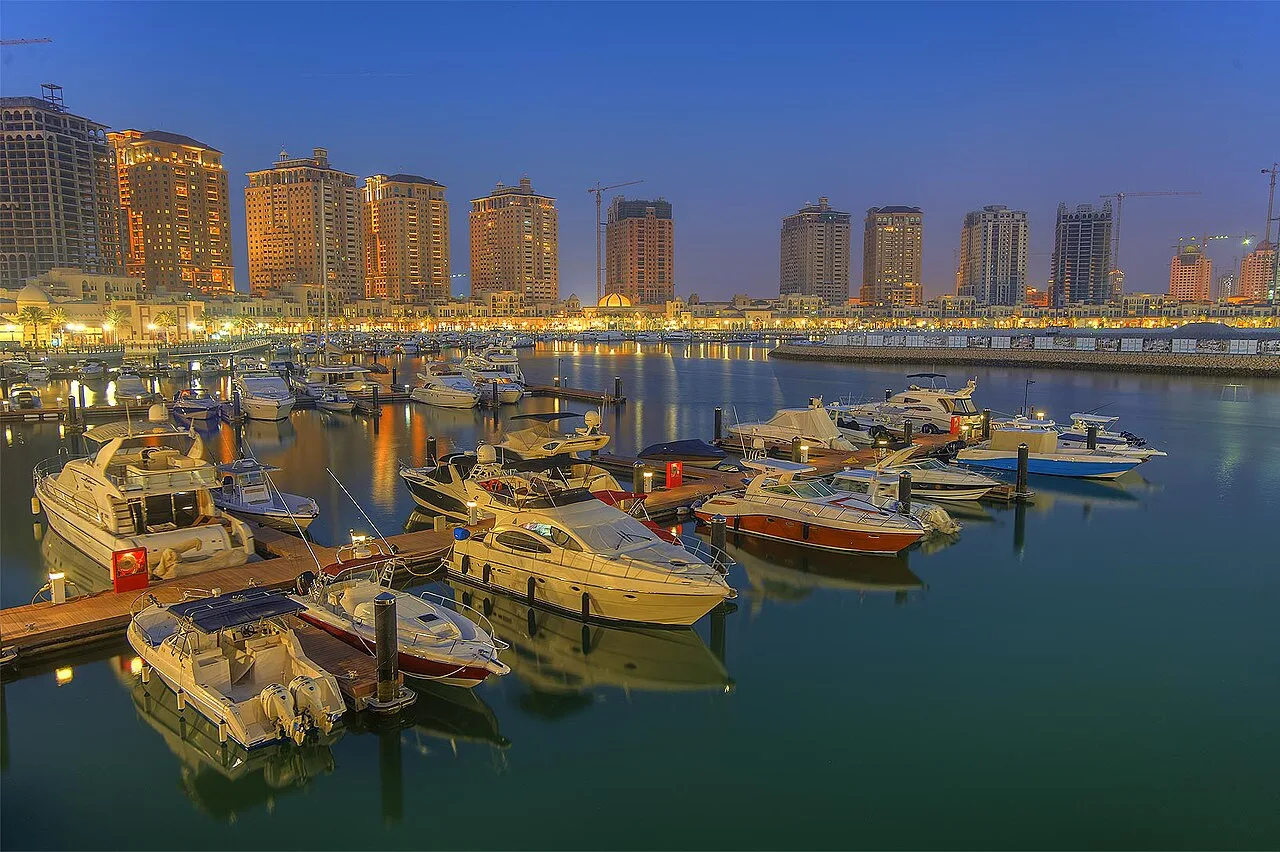 The Pearl Marina in Nov 2013